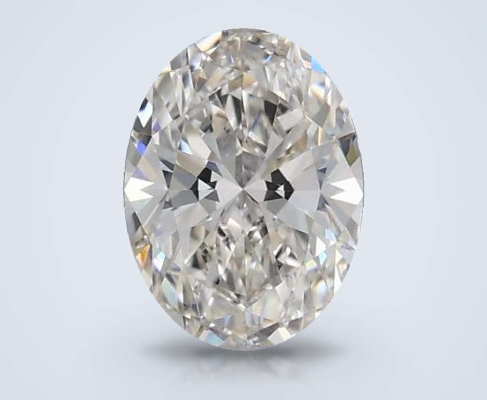 0.50 Carat Oval Natural Diamond