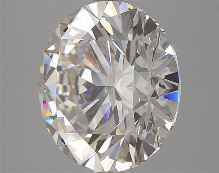 5.09ct H VS2 Rare Carat Ideal Cut Round Lab Grown Diamond