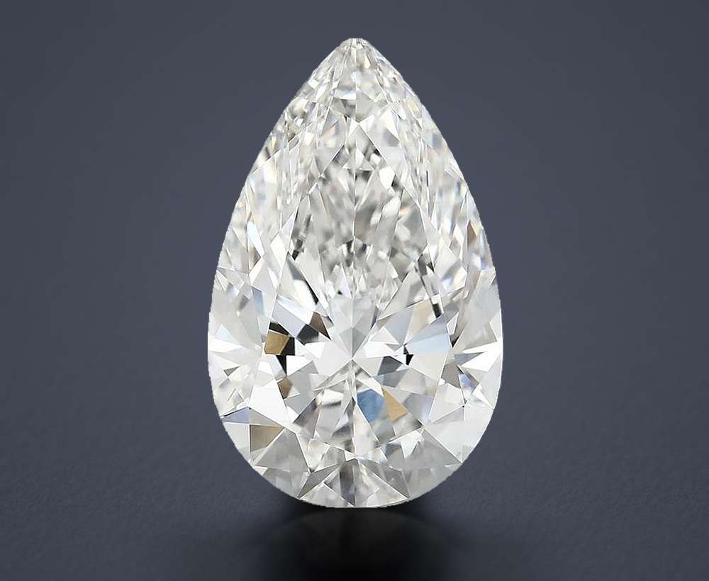 8.20 Carat Pear Lab Diamond