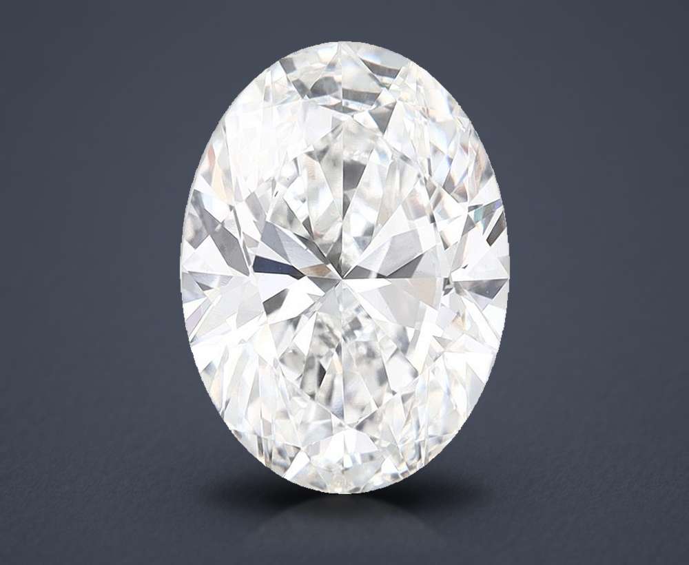 5.52 Carat Oval Lab Diamond