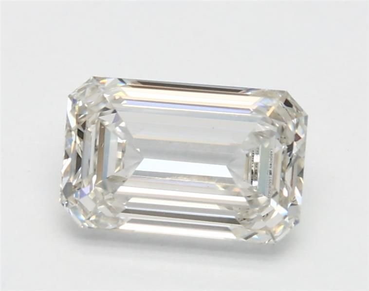 1.08ct H VS1 Rare Carat Ideal Cut Emerald Lab Grown Diamond