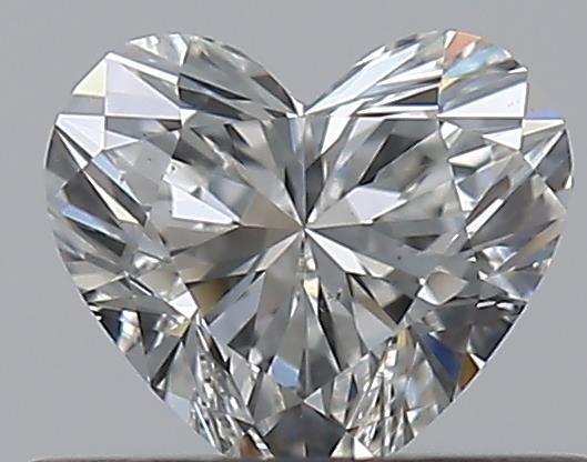 0.37ct G VS2 Rare Carat Ideal Cut Heart Diamond