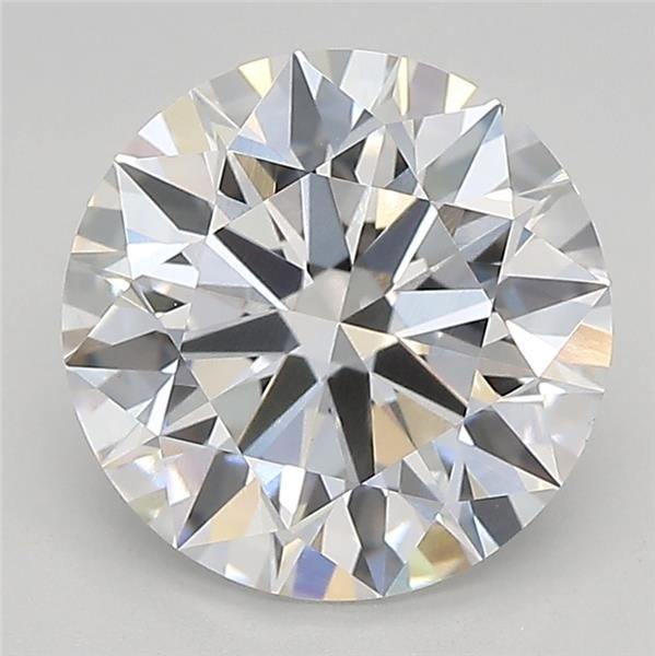 3.02ct D VS1 Rare Carat Ideal Cut Round Lab Grown Diamond