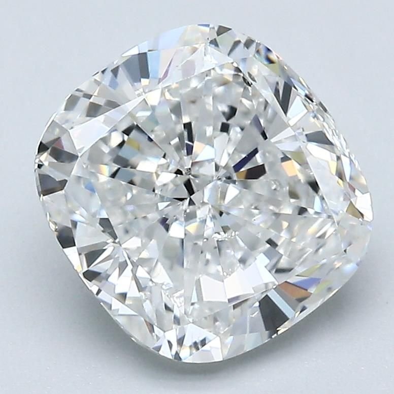 3.01ct E SI1 Very Good Cut Cushion Diamond