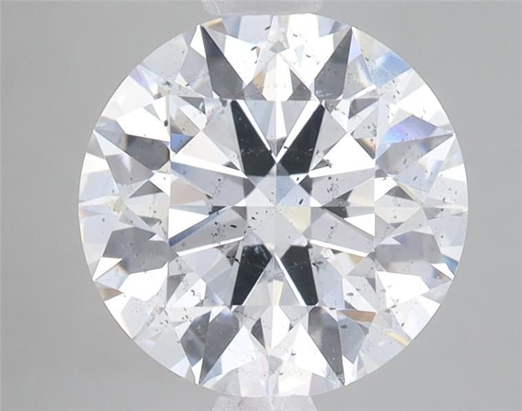 3.20ct E SI2 Rare Carat Ideal Cut Round Lab Grown Diamond