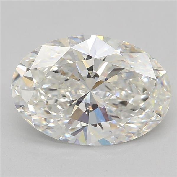 1.40ct G VVS2 Rare Carat Ideal Cut Oval Lab Grown Diamond