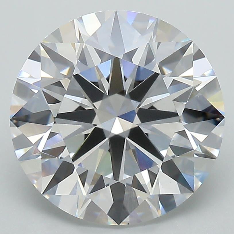 5.16ct D VS1 Rare Carat Ideal Cut Round Lab Grown Diamond