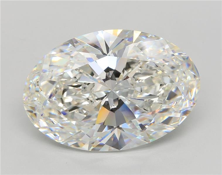 31.02ct G VS1 Rare Carat Ideal Cut Oval Lab Grown Diamond