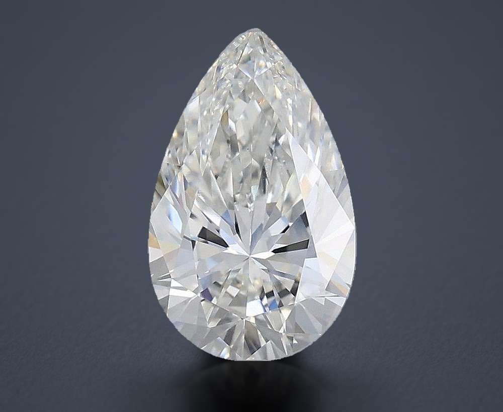 1.50 Carat Pear Lab Diamond