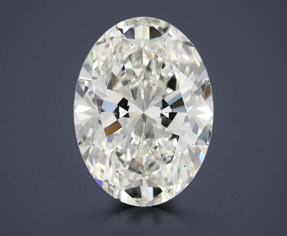 4.10 Carat Oval Lab Diamond