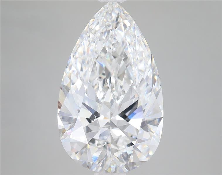 5.56 Carat Pear Lab Diamond