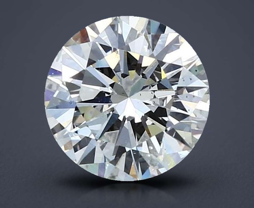 2.03 Carat Round Natural Diamond