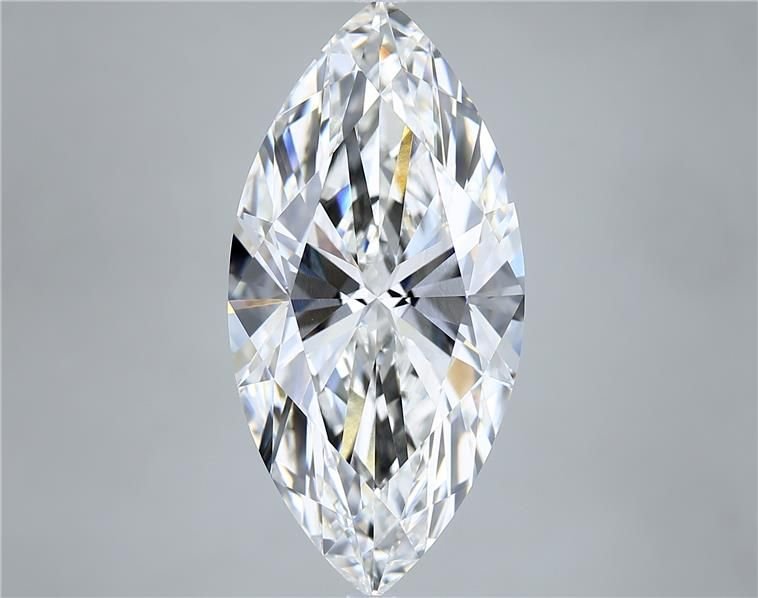 11.02ct F VVS2 Rare Carat Ideal Cut Marquise Lab Grown Diamond