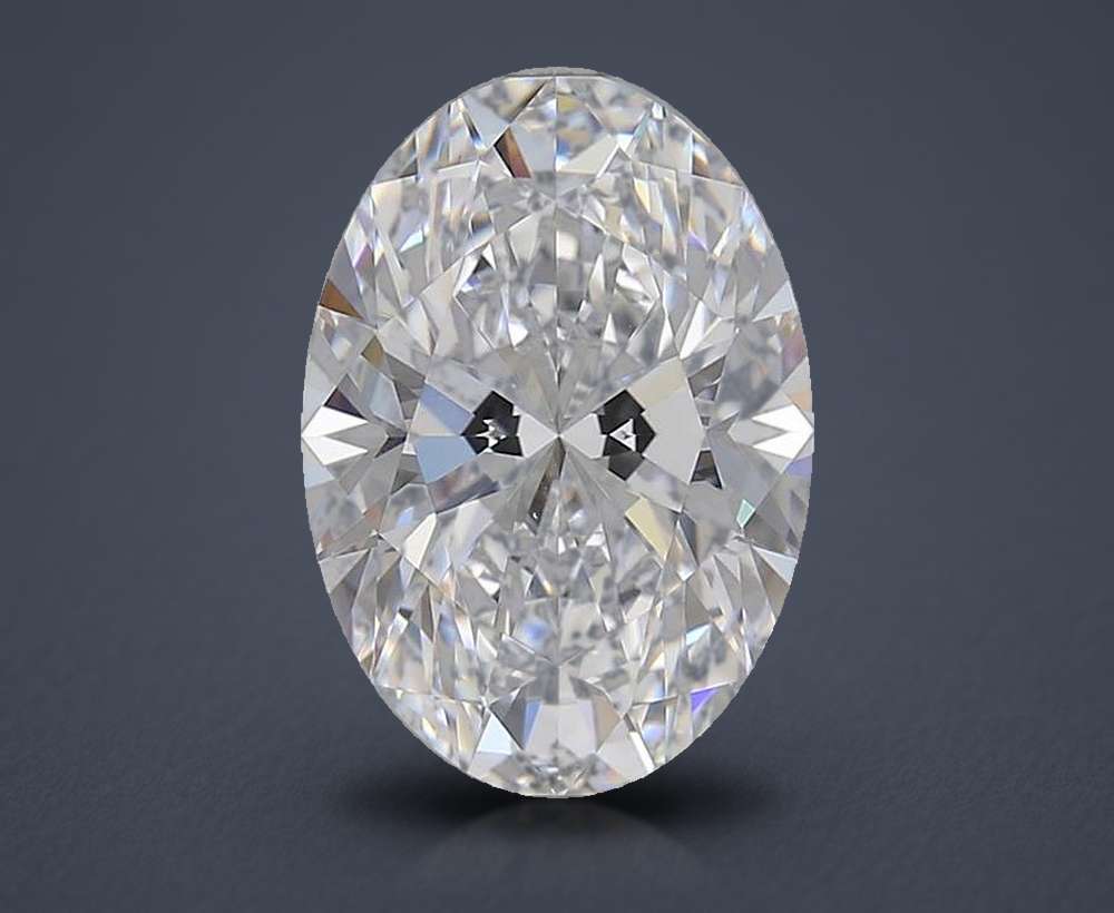 4.00 Carat Oval Lab Diamond