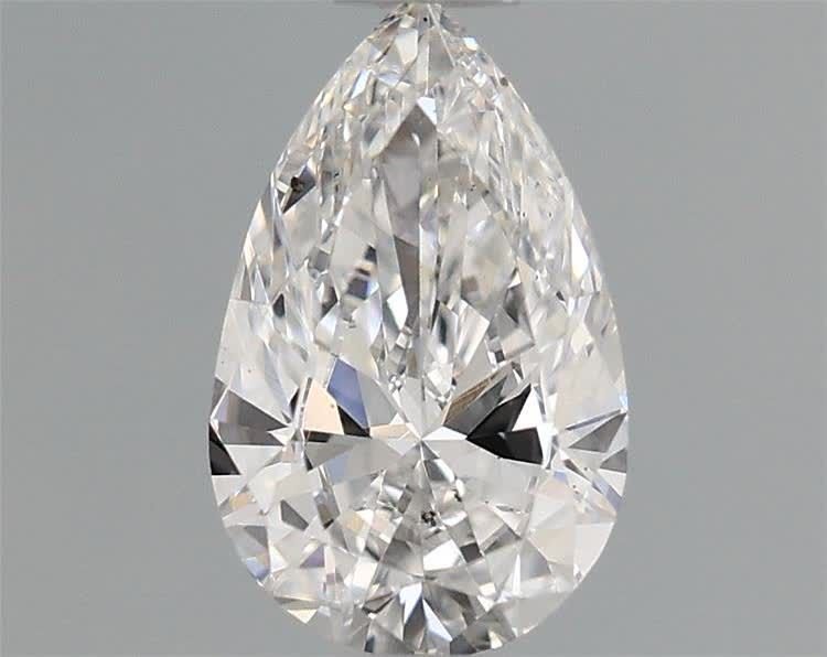 0.55ct D VS2 Rare Carat Ideal Cut Pear Lab Grown Diamond