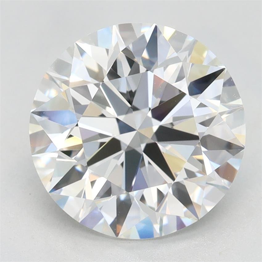 2.59ct E IF Rare Carat Ideal Cut Round Lab Grown Diamond