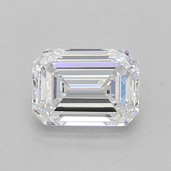 1.05ct D VVS2 Excellent Cut Emerald Lab Grown Diamond