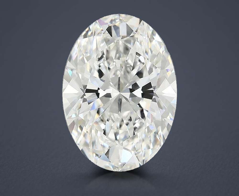 4.10 Carat Oval Lab Diamond