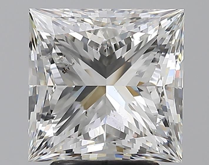 3.15ct H SI2 Excellent Cut Princess Diamond