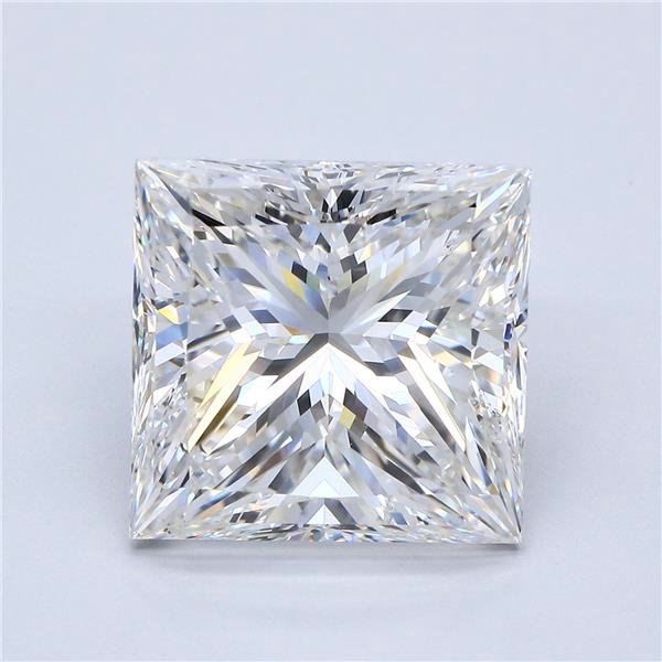 10.01ct H VS2 Excellent Cut Princess Diamond