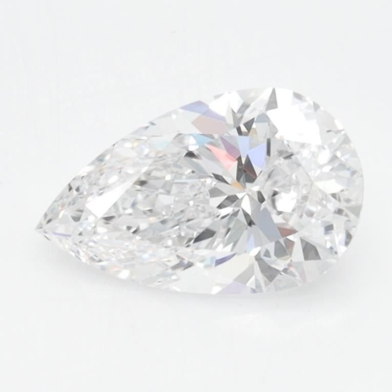 1.04ct D VVS1 Rare Carat Ideal Cut Pear Lab Grown Diamond