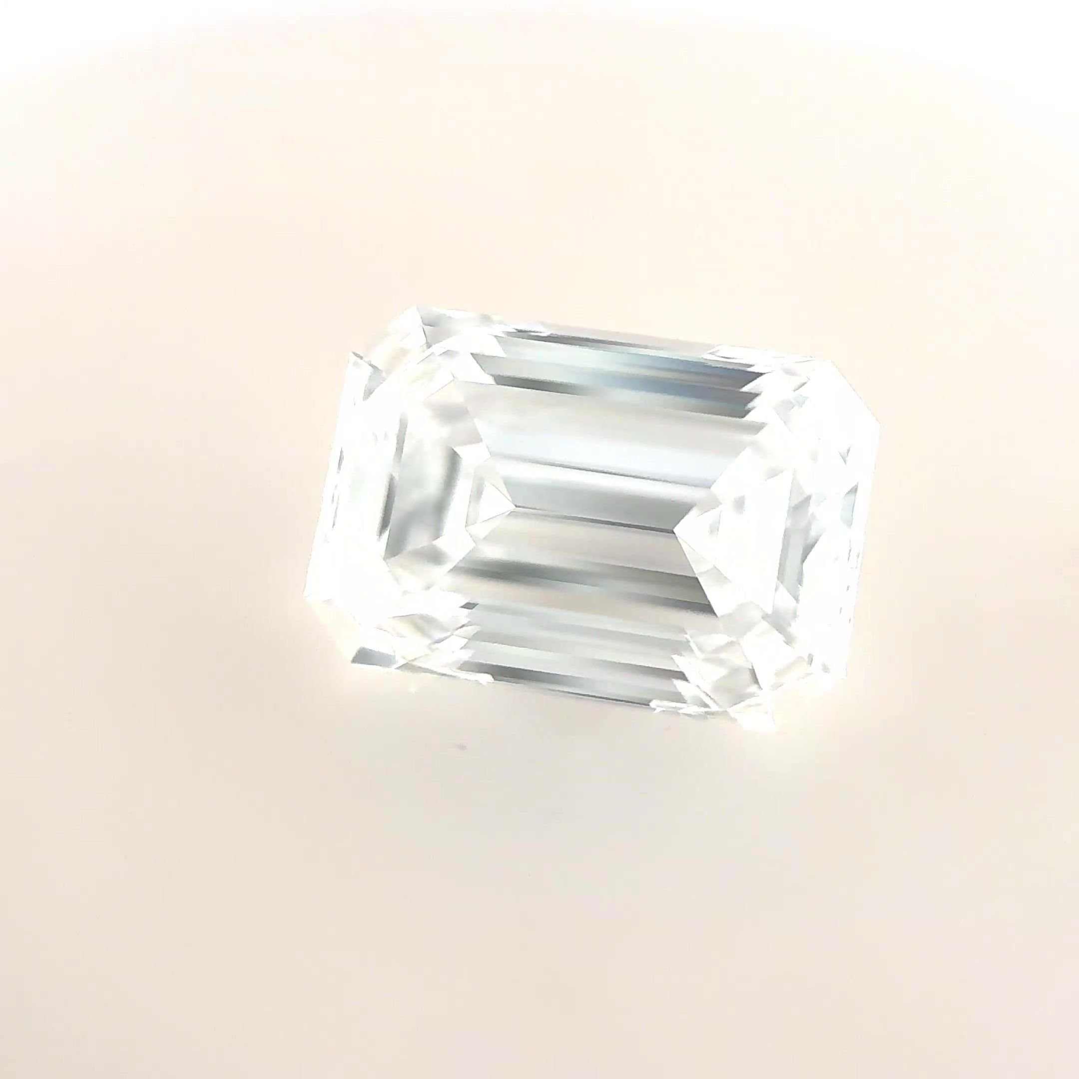 1.82ct D VS1 Rare Carat Ideal Cut Emerald Diamond