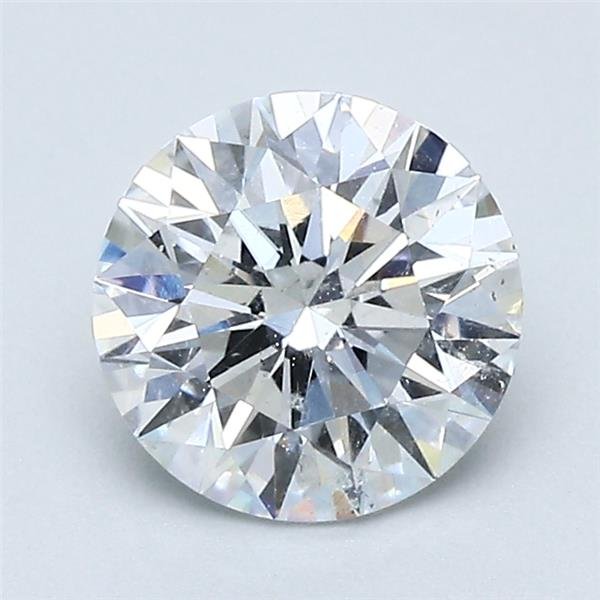 1.38ct D SI2 Rare Carat Ideal Cut Round Diamond