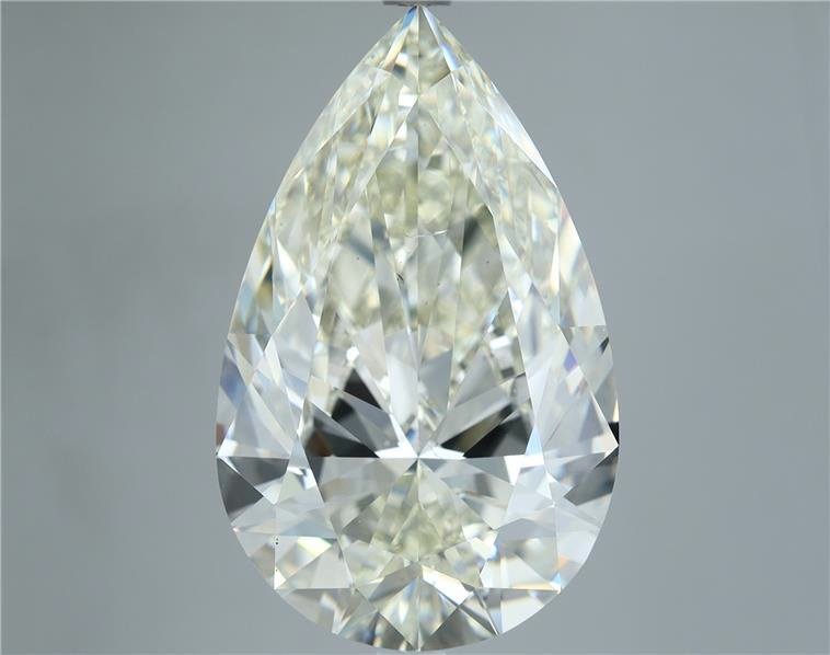 10.08ct J VS2 Rare Carat Ideal Cut Pear Diamond