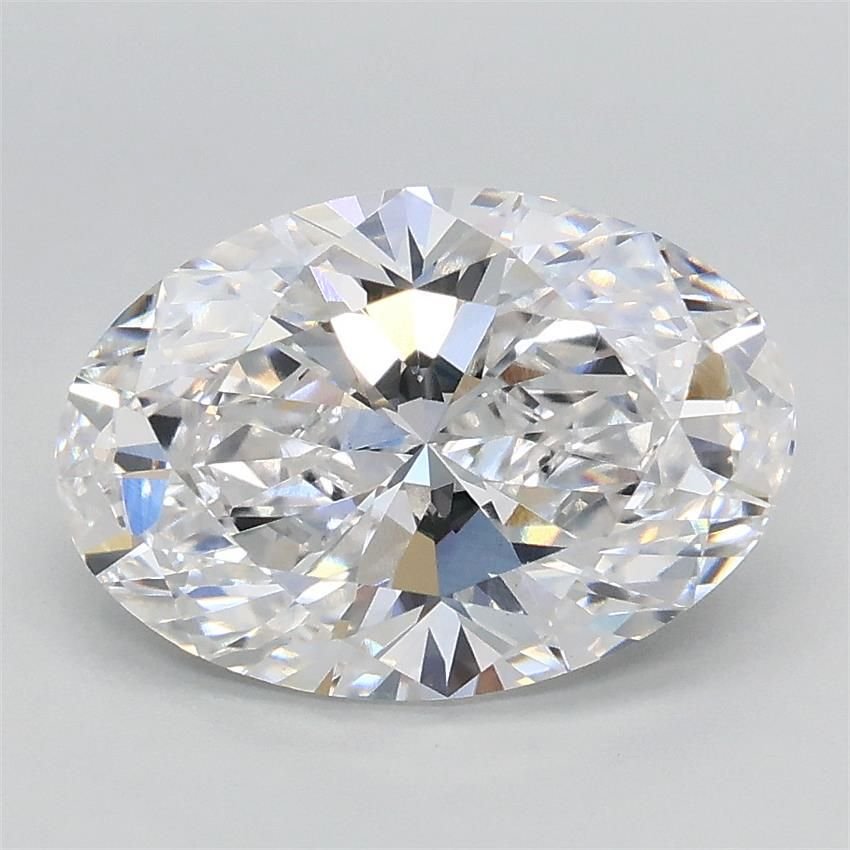 2.09ct D VS1 Rare Carat Ideal Cut Oval Lab Grown Diamond