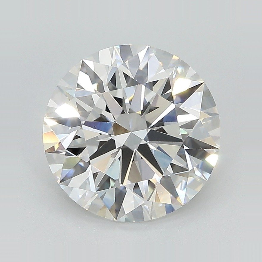3.58ct E VS1 Rare Carat Ideal Cut Round Lab Grown Diamond