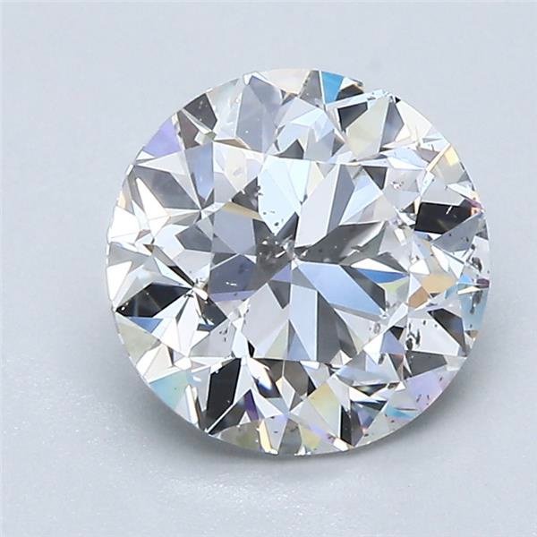 2.02ct E SI2 Very Good Cut Round Diamond