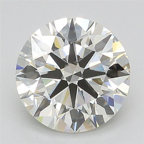 2.21ct J VVS2 Rare Carat Ideal Cut Round Lab Grown Diamond