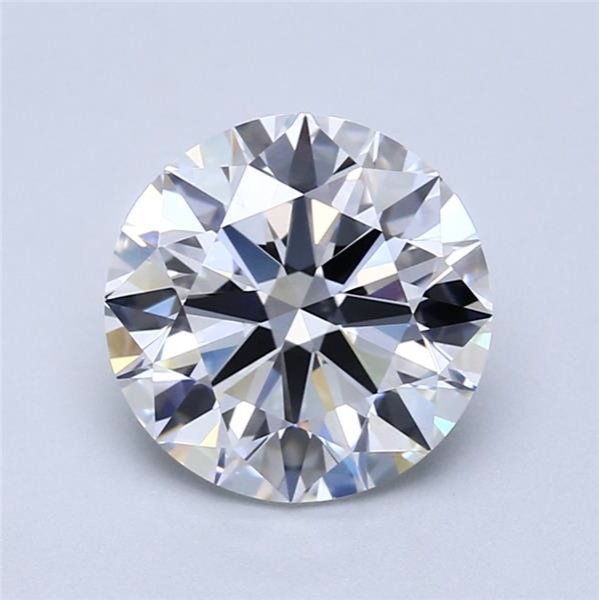 2.37ct F VS1 Rare Carat Ideal Cut Round Diamond