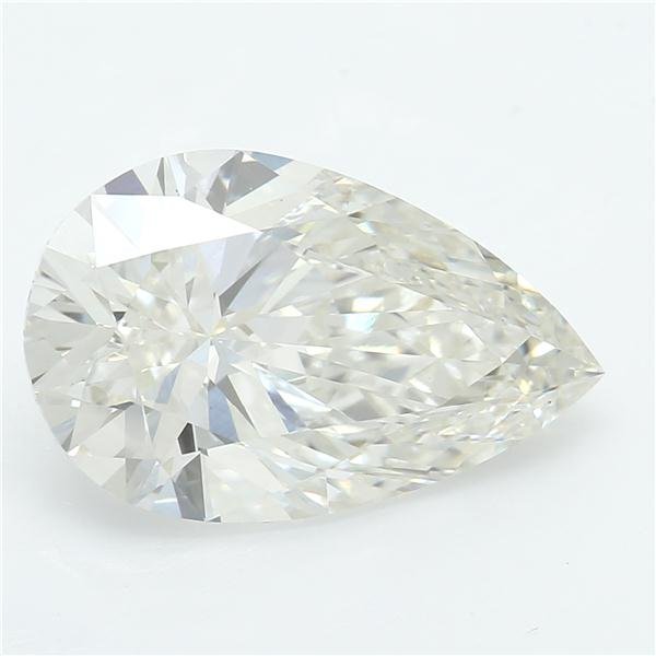 2.37ct H VS1 Rare Carat Ideal Cut Pear Lab Grown Diamond