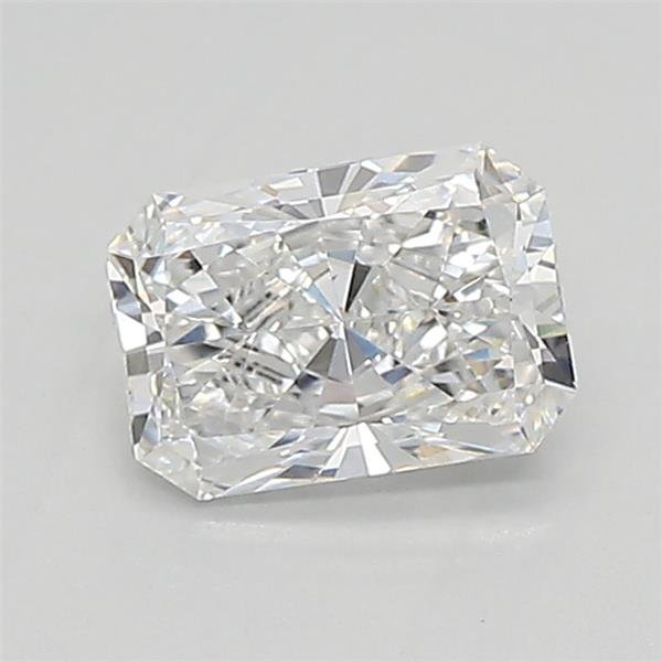 0.68ct D VVS2 Rare Carat Ideal Cut Radiant Lab Grown Diamond