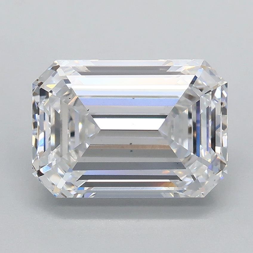 2.07ct D VS1 Rare Carat Ideal Cut Emerald Lab Grown Diamond