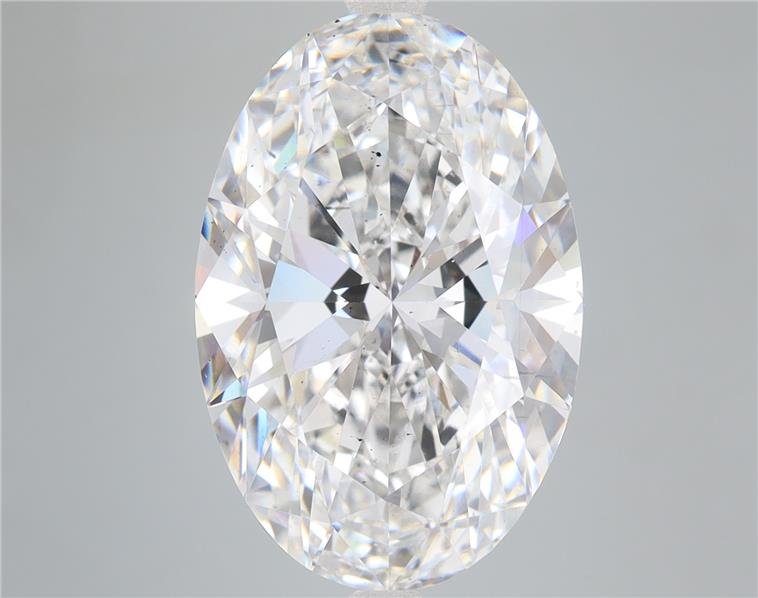 8.29ct F SI1 Rare Carat Ideal Cut Oval Lab Grown Diamond