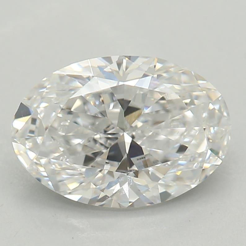 0.90ct D VS1 Rare Carat Ideal Cut Oval Lab Grown Diamond