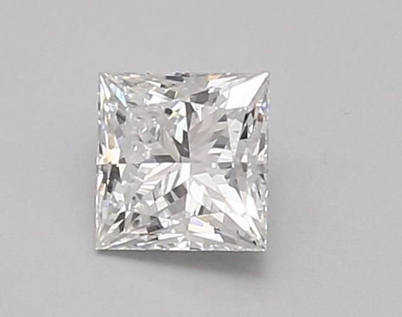 0.72ct D VVS2 Rare Carat Ideal Cut Princess Lab Grown Diamond