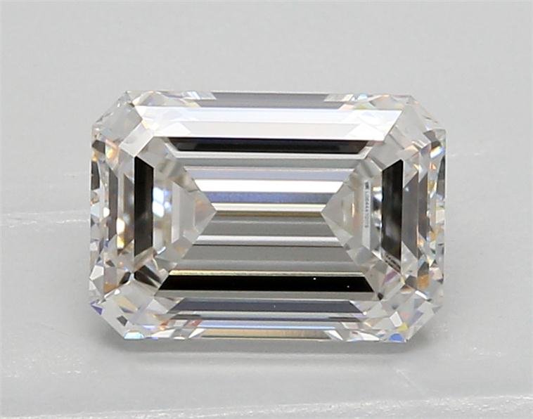 2.05ct H VVS2 Rare Carat Ideal Cut Emerald Lab Grown Diamond