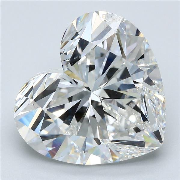 8.38ct G SI2 Excellent Cut Heart Diamond