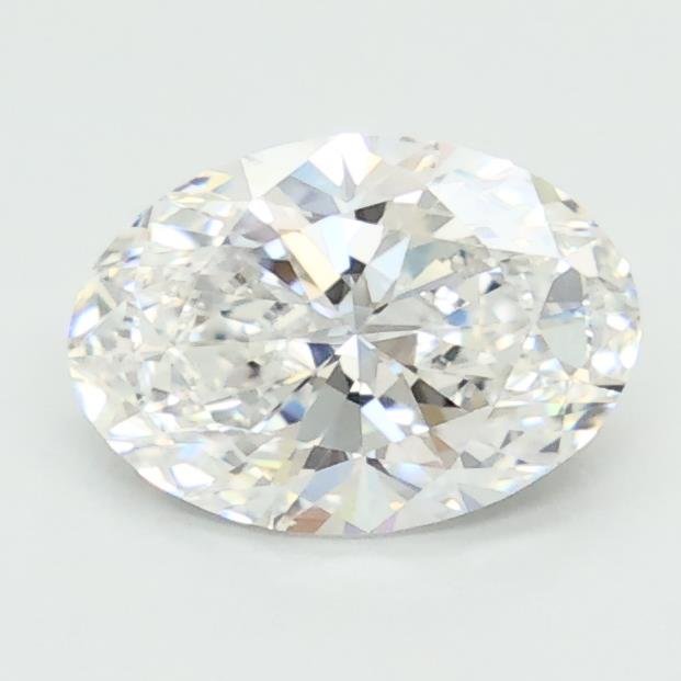 1.09ct D VVS2 Rare Carat Ideal Cut Oval Lab Grown Diamond