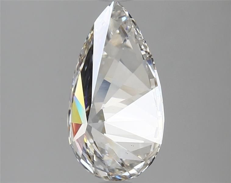 2.03ct H VS2 Rare Carat Ideal Cut Pear Lab Grown Diamond