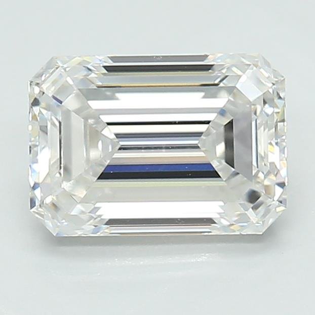 1.54ct E VS2 Rare Carat Ideal Cut Emerald Lab Grown Diamond