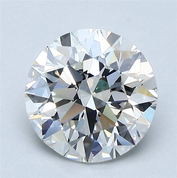 1.61ct J VVS1 Rare Carat Ideal Cut Round Diamond