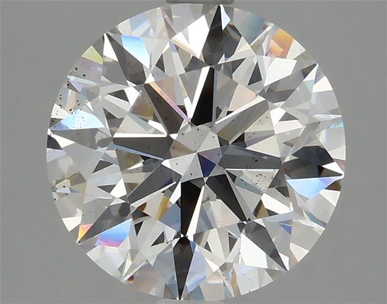 3.15ct G SI1 Rare Carat Ideal Cut Round Lab Grown Diamond