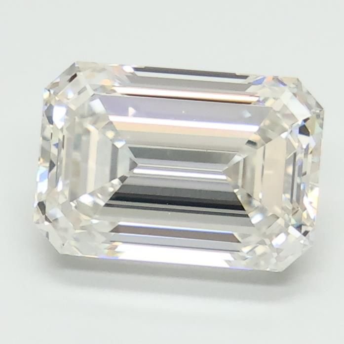 2.59ct G VS1 Rare Carat Ideal Cut Emerald Lab Grown Diamond