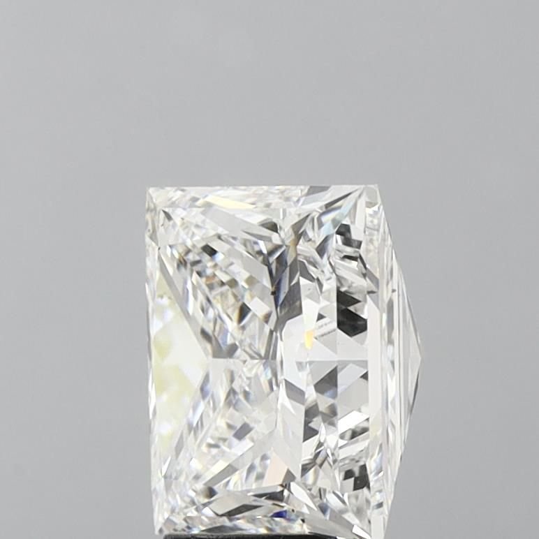 5.58ct F VS2 Rare Carat Ideal Cut Princess Lab Grown Diamond