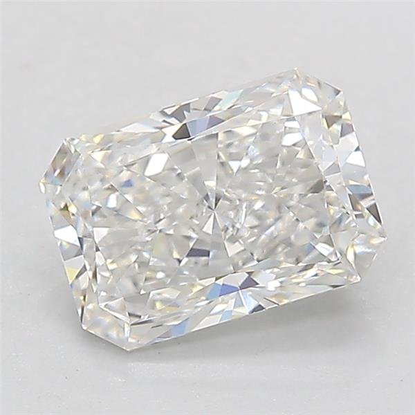 1.57ct F VVS2 Rare Carat Ideal Cut Radiant Lab Grown Diamond