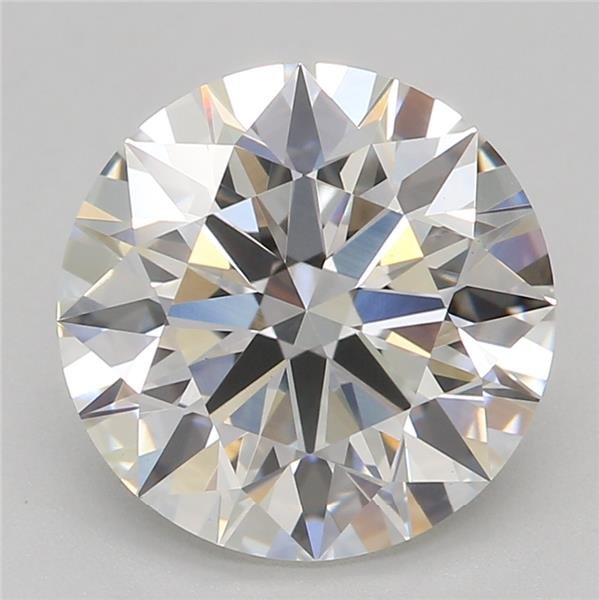 2.07ct F VS1 Excellent Cut Round Lab Grown Diamond